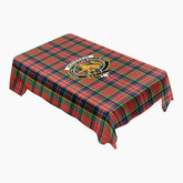 McPherson Ancient Tartan Crest Tablecloth